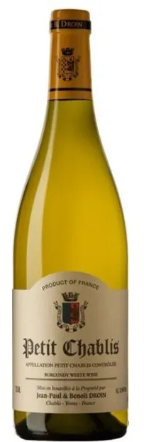 Jean-Paul Et Benoît Droin Jean-Paul & Benoit Droin, White, 2020, Petit Chablis. Bottle image