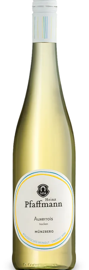 1616 Heinz Pfaffmann Auxerrois Münzberg, White, NV, Pfalz. Bottle image