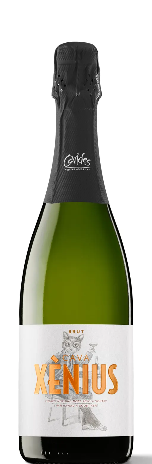 COVIDES S.C.C.L. XENIUS, Blanco, NV, Cava. Imagen de botella