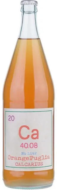 Valentina Passalacqua Calcarius, Nu Litr Orange, White, 2021, Puglia. Bottle image