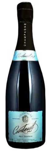 Champagne Cordeuil Père et Fille, TRADITION, Blanc, NV, Champagne. Image de la bouteille