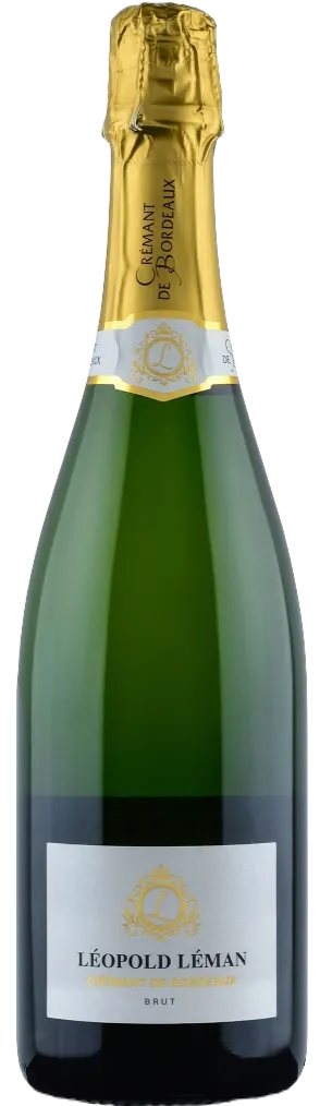 Ug Bordeaux Léopold Léman, White, NV, Crémant de Bordeaux. Bottle image