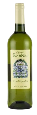 Scea Domaine de Rombeau CHÂTEAU ROMBEAU, Blanco, 2004, Côtes du Roussillon. Imagen de botella