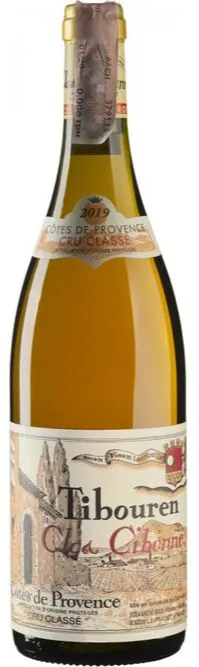 ANDRE ROUX (LE PRADET) Clos Cibonne, Cuvee Tradition Cru Classe, Rosato, 2019, Côtes de Provence. Immagine della bottiglia