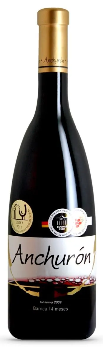 Bodegas Maria Amparo Garcia Hinojosa Anchuron, Red, 2009, Granada. Bottle image