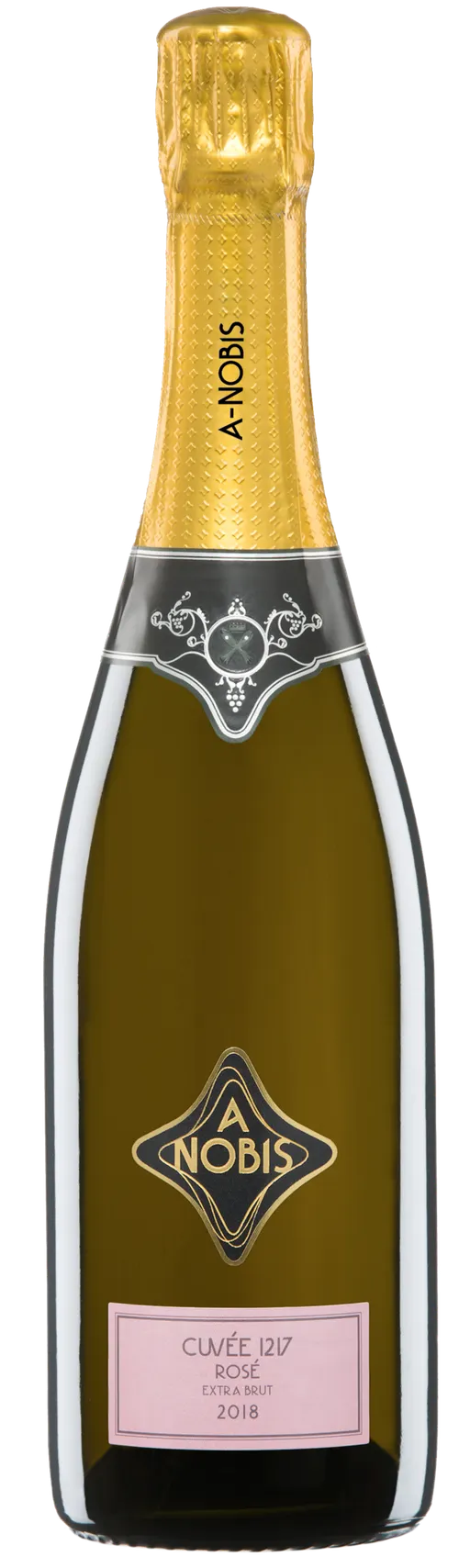 A-NOBIS Sektkellerei Norbert Szigeti GmbH Cuvée 1217, Rosé, 2018, Burgenland. Bottle image