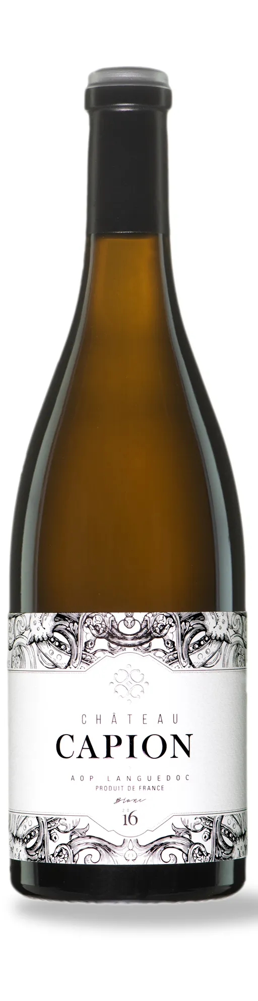 Château Capion, Bianco, 2016, Languedoc. Immagine della bottiglia