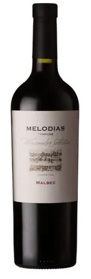 Trapiche Melodias, Rosso, 2012, Mendoza. Immagine della bottiglia