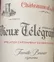 SCEA HENRI BRUNIER ET FILS (BEDARRIDES) Domaine du Vieux Telegraphe, Rot, 2016, Châteauneuf-du-Pape. Das vordere Etikett