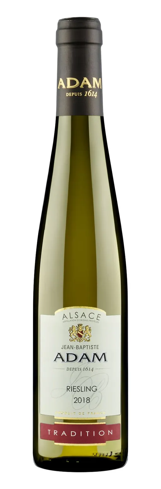 Jean-Baptiste Adam, White, 2018, Alsace. Bottle image