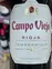 Campo Viejo, Tempranillo, Red, 2020, Rioja. Front label