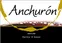 Anchurón, Rot, 2009, Granada. Das vordere Etikett