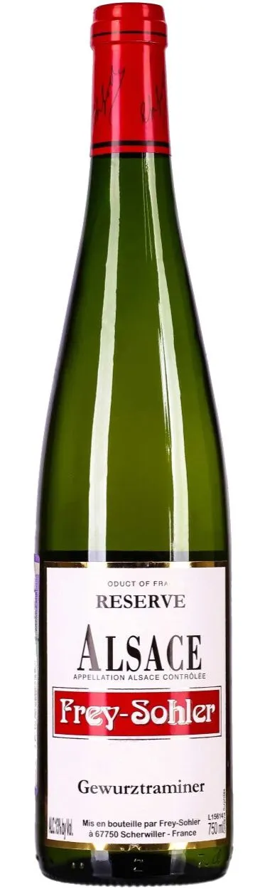 FREY SOHLER FREY-SOHLER, Gewurztraminer Réserve, White, 2018, Alsace. Bottle image