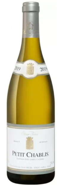 TRICON CHABLIS Olivier Tricon, Bianco, 2019, Petit Chablis. Immagine della bottiglia