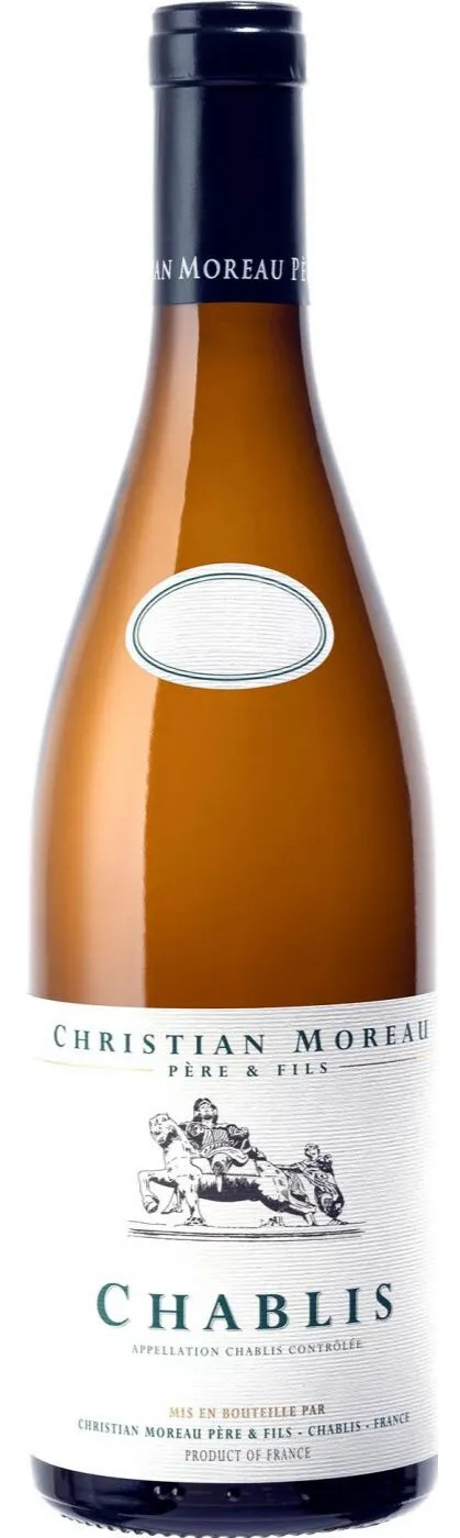 CHRISTINE MOREAU Christian MOREAU Père et Fils, White, 2020, Chablis. Bottle image