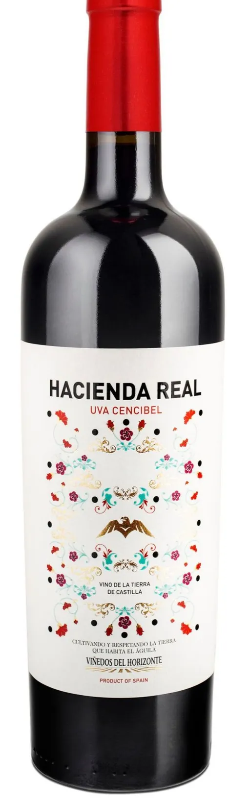 DCOOP S.C. AND HACIENDA REAL, Cencibel, Red, 2022, La Mancha. Bottle image
