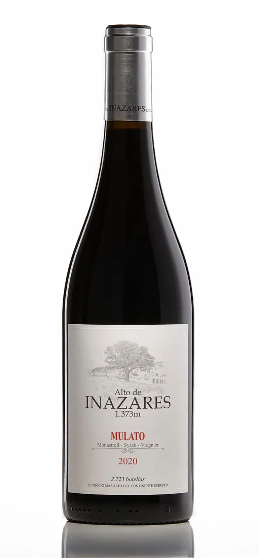 VIÑAZARES SOCIEDAD LIMITADA. Alto de Inazares Mulato 2020, Rot, 2020. Flaschenabbildung