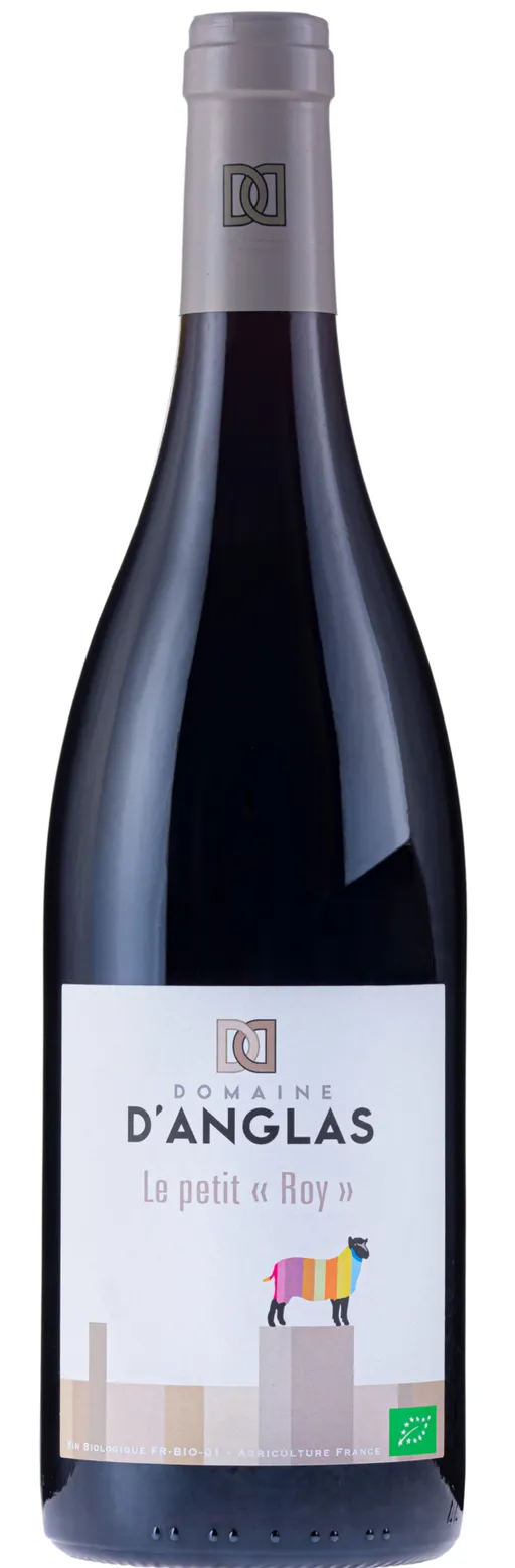 ROGER GAUSSORGUES Domaine d'Anglas, Rouge, 2021, Pays d'Hérault. Image de la bouteille