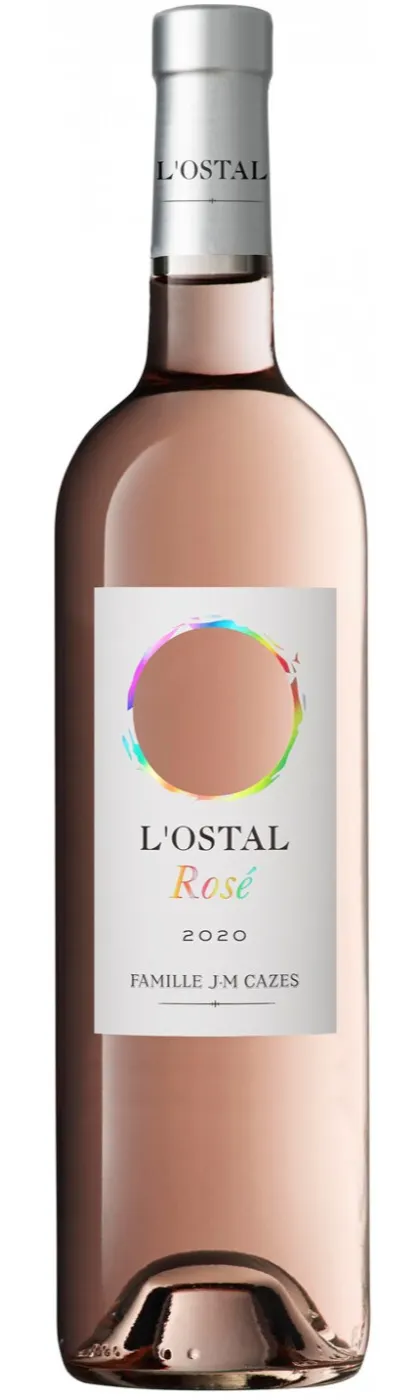 DOMAINE DE L OSTAL L'OSTAL, Rosé, 2020, Pays d'Oc. Flaschenabbildung