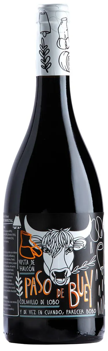 NTRA SRA DE RUS S.C. DE C-LM PASO DE BUEY, Rosso, 2017, Castilla. Immagine della bottiglia