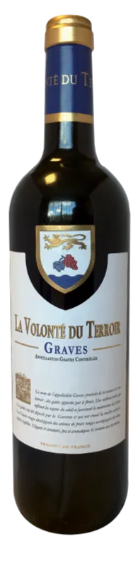GRANDS CHATEAUX DE FRANCE (SAINT-VINCENT-DE-PERTIGNAS) La Volonté du Terroir Graves, Red, 2021, Graves. Bottle image