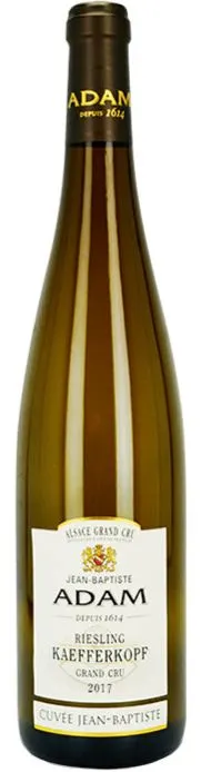 JEAN-BAPTIADAM Cuvee Jean-Baptiste, White, 2017, Alsace grand cru Kaefferkopf. Bottle image