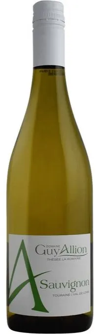 Domaine Guy Allion, "A", White, 2021, Touraine. Bottle image