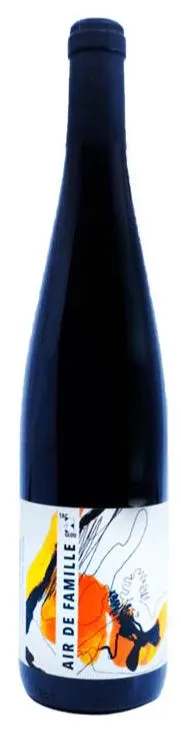 ELISA KLUR Air De Famille, Pinot Noir, Rouge, 2020, Alsace ou Vin d'Alsace. Image de la bouteille