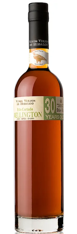 Bodegas Hidalgo La Gitana WELLINGTON, Palo Cortado, White, NV, Jerez-Xérès-Sherry / Jerez / Xérès / Sherry. Bottle image
