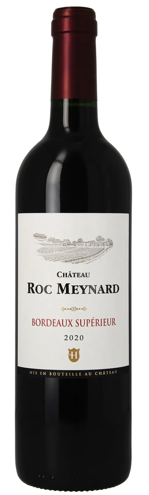 SCEA DES VIGNOBLES HERMOUET CHATEAU ROC MEYNARD, Red, 2020, Bordeaux supérieur. Bottle image