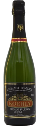 EARL KOEHLY Crémant Saint Urbain, Bianco, NV, Crémant d’Alsace. Immagine della bottiglia