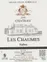 SCEA les Chaumes Chateau Les Chaumes, Malbec, Red, 2018, Côtes de Bordeaux Blaye. Front label
