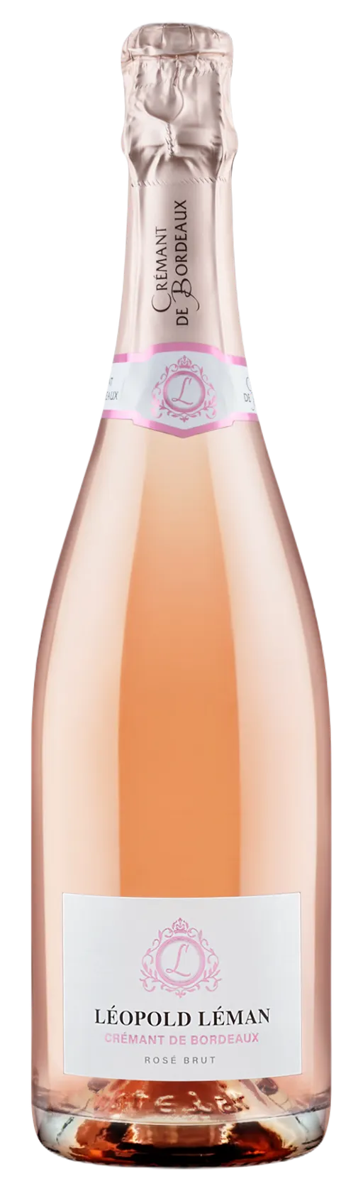 Bordeaux Families Léopold Léman, Rosé, NV, Crémant de Bordeaux. Image de la bouteille