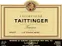 TAITTINGER COMPAGNIE COMMERCIALE ET VITICOLE CHAMPENOISE (SEZANNE) Taittinger, Reserve, White, NV, Champagne. Front label