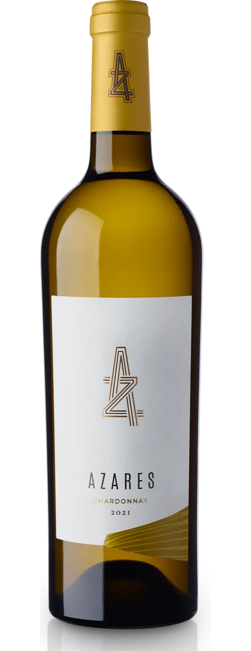 BODEGAS AYUSO SL AZARES, Chardonnay, Bianco, 2021. Immagine della bottiglia