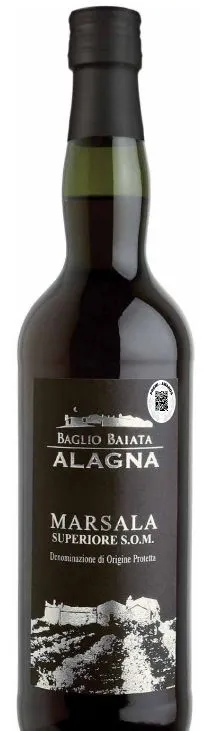 Giuseppe Alagna fu Antonio srl ALAGNA, Blanco, NV, Marsala. Imagen de botella
