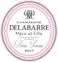 CHAMPAGNE DELABARRE MERE ET FILLE, Blanc, NV, Champagne. Étiquette