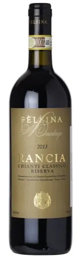Fèlsina S.p.A. Rancia, Riserva, Rot, 2013, Chianti Classico. Flaschenabbildung