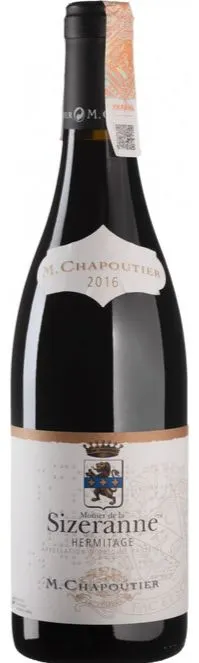 M. Chapoutier Monier de La Sizeranne, Red, 2016, Hermitage ou Ermitage ou l'Hermitage ou l'Ermitage. Bottle image