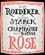 Louis Roederer, Rosé, 2012, Champagne. Étiquette