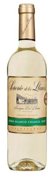 J GARCIA CARRION, SA Señorío De Los Llanos, Blanc, 2019, Valdepeñas. Image de la bouteille