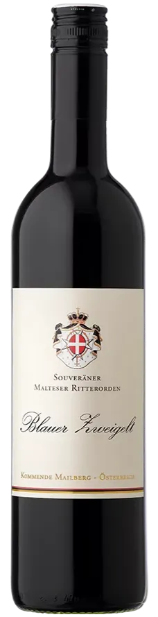 Weinkellerei Lenz Moser Souveräner Malteser Ritterorden, Blauer Zweigelt, Red, 2019, Weinviertel. Bottle image