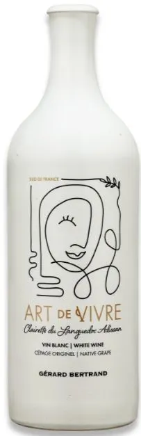 GERARD BERTRAND (NARBONNE) Art de Vivre, Blanc, 2019, Clairette du Languedoc Adissan. Image de la bouteille