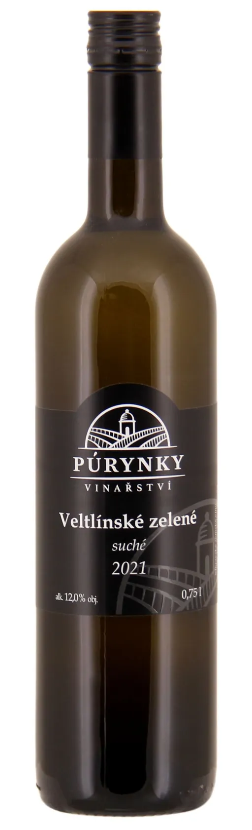 Purynky winery Grüner Veltliner, White, 2022, moravské. Bottle image