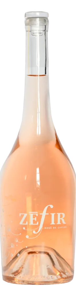 Château Capion Zéfir Rosé de Capion, Rosé, 2018, Languedoc. Image de la bouteille