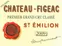 SCEA FAMILLE MANONCOURT (SAINT-EMILION) CHATEAU FIGEAC, Premier Grand Cru Classé, Rouge, 2009, Saint-Emilion grand cru. Étiquette