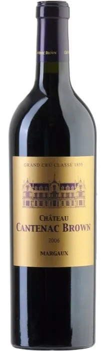 CHATEAU BROWN CANTENAC Château Cantenac Brown, Troisième Cru Classé, Red, 2006, Margaux. Bottle image