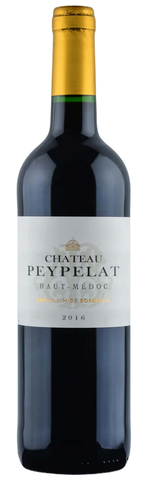 Château Peypelat, Rosso, 2016, Haut-Médoc. Immagine della bottiglia
