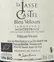 PASCALE RIVIÈRE LA JASSE CASTEL, Bleu Velours, Rosso, 2017, Languedoc. Etichetta sul retro                                                                    