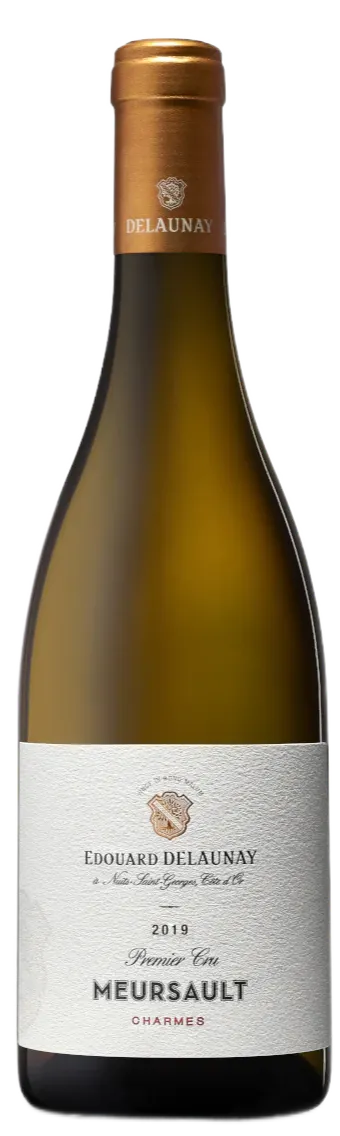Édouard Delaunay, Blanc, 2019, Meursault premier cru Charmes. Image de la bouteille